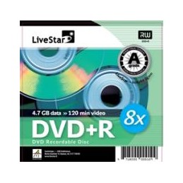 LiveStar DVD-R 4.7 Gb data