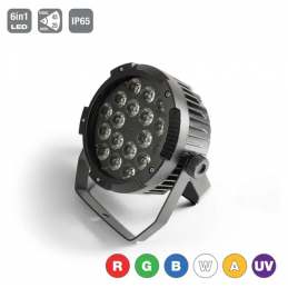 LED PAR 18x15W RGBWA+UV IP65