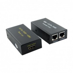 HDMI Extender by 2×CAT-5e/6...
