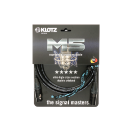 KLOTZ M5 Mic Cable bk 6m