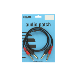 KLOTZ TwinCable black 2m...