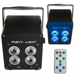 LIGHT4ME ACCU PAR 4x3W...