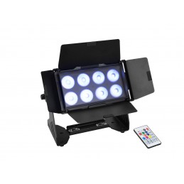 Eurolite Akku MF IP 8x10W...